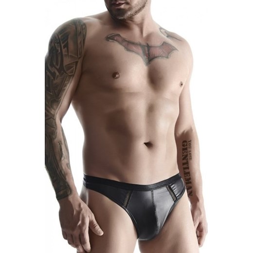 Stringi męskie wetlook BRI005 ze sklepu intimiti.pl w kategorii Majtki męskie - zdjęcie 187894679