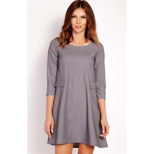LOU LOU L005 sukienka szara ze sklepu intimiti.pl w kategorii Sukienki - zdjęcie 187894929
