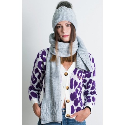 Łomnica czapka z pomponem i szal ze sklepu intimiti.pl w kategorii Szaliki i chusty damskie - zdjęcie 187896349