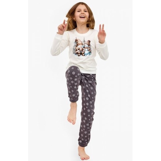 Cornette Young Girl 978/190 Friends Christmas piżama dziewczęca ze sklepu intimiti.pl w kategorii Piżamy dziecięce - zdjęcie 187896497