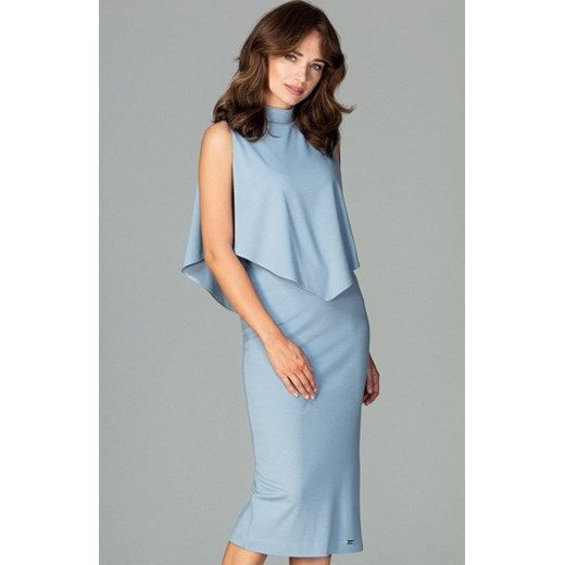 Lenitif K480 sukienka niebieska ze sklepu intimiti.pl w kategorii Sukienki - zdjęcie 187896588