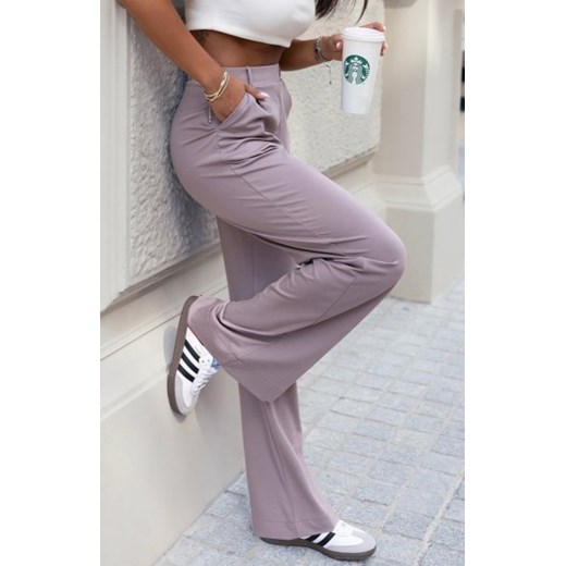Ivon Darren szerokie spodnie z gumą w pasie ze sklepu intimiti.pl w kategorii Spodnie damskie - zdjęcie 187896976