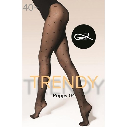 Gatta Trendy Poppy wz.04 rajstopy damskie ze sklepu intimiti.pl w kategorii Rajstopy - zdjęcie 187897006