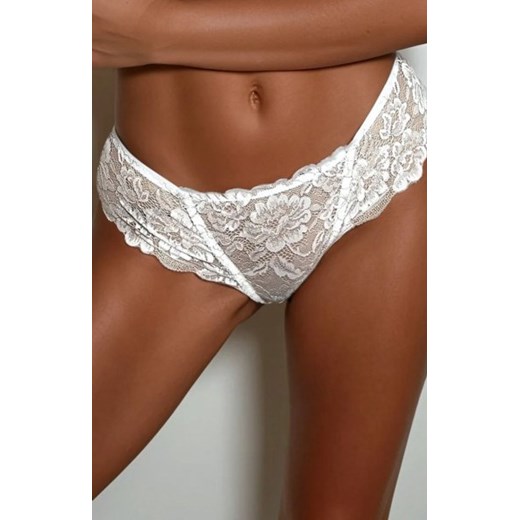 Nuptiale białe koronkowe stringi damskie ze sklepu intimiti.pl w kategorii Majtki damskie - zdjęcie 187897085