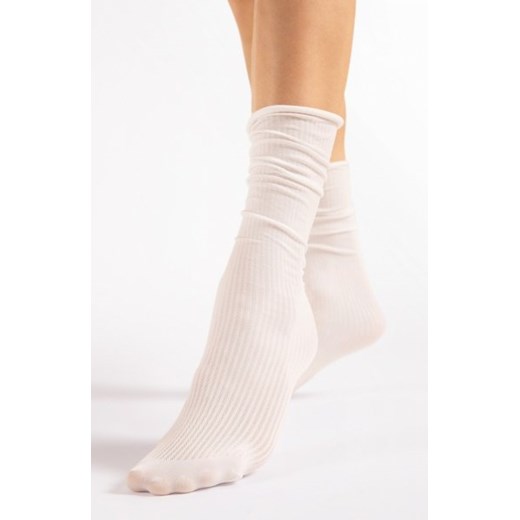 Fiore G 1169 Cool Milk skarpetki damskie ze sklepu intimiti.pl w kategorii Skarpetki damskie - zdjęcie 187897237