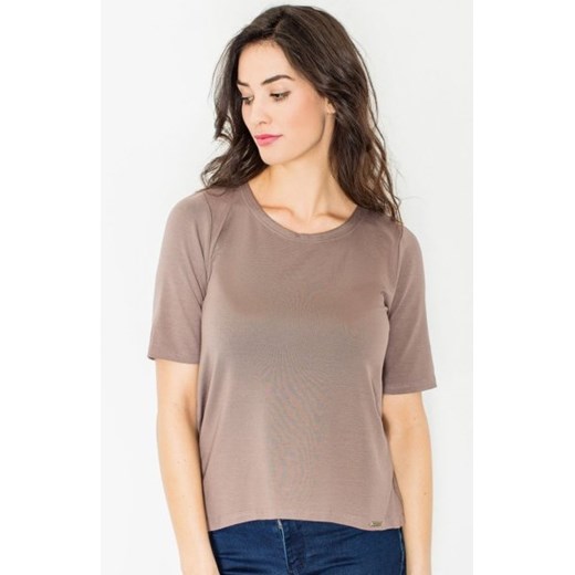 Figl M436 bluzka brązowa ze sklepu intimiti.pl w kategorii Bluzki damskie - zdjęcie 187898306