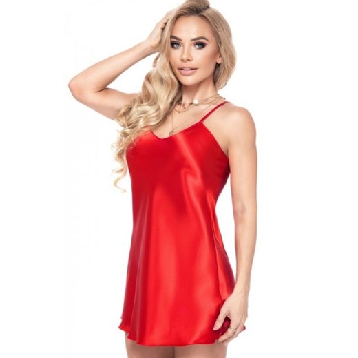 Irall Aria II koszulka satynowa czerwona ze sklepu intimiti.pl w kategorii Koszule nocne - zdjęcie 187898376