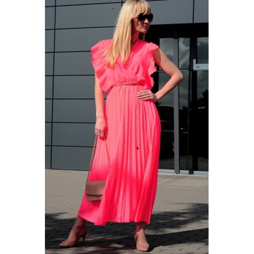 Plisowana sukienka maxi Herosa ze sklepu intimiti.pl w kategorii Sukienki - zdjęcie 187898666