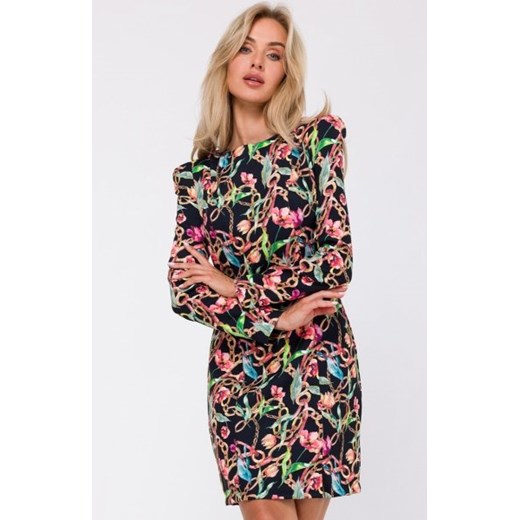 Moe M756/2 dopasowana mini sukienka ze sklepu intimiti.pl w kategorii Sukienki - zdjęcie 187898699