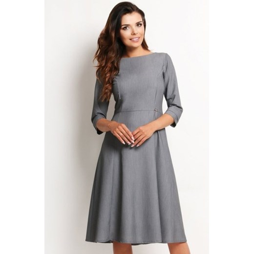 Awama A112 sukienka szara ze sklepu intimiti.pl w kategorii Sukienki - zdjęcie 187898907