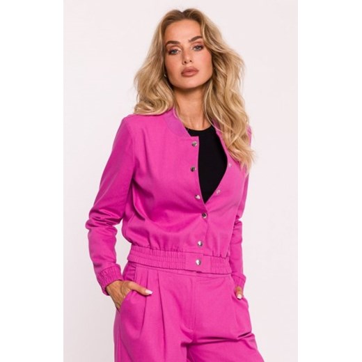 Moe kurtka bomberka różowa M800 ze sklepu intimiti.pl w kategorii Kurtki damskie - zdjęcie 187899079