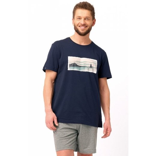 Key MNS 606 B25 piżama męska ze sklepu intimiti.pl w kategorii Piżamy męskie - zdjęcie 187899698