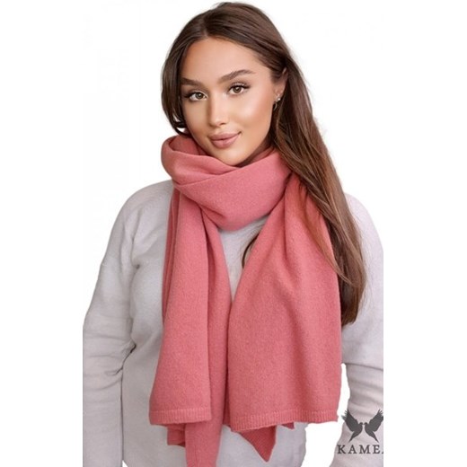 Kamea 05 wełniany szal łososiowy ze sklepu intimiti.pl w kategorii Szaliki i chusty damskie - zdjęcie 187899769