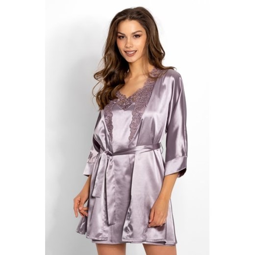 Momenti Imperia satynowy peniuar ze sklepu intimiti.pl w kategorii Szlafroki damskie - zdjęcie 187900525