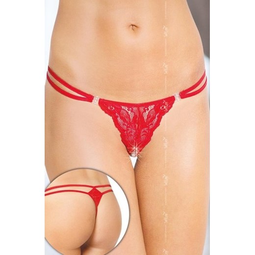 Softline 2444 stringi czerwone ze sklepu intimiti.pl w kategorii Majtki damskie - zdjęcie 187901396