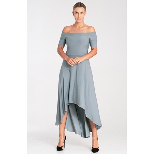 Figl M1032 szara sukienka damska ze sklepu intimiti.pl w kategorii Sukienki - zdjęcie 187902125
