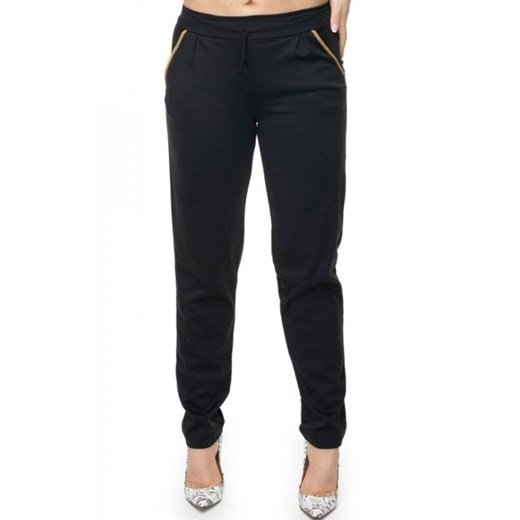 Dresowe spodnie damskie 0101 czarne ze sklepu intimiti.pl w kategorii Spodnie damskie - zdjęcie 187902388