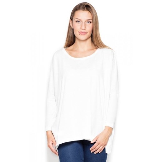 *Katrus K172 sweter ecru ze sklepu intimiti.pl w kategorii Bluzki damskie - zdjęcie 187902648