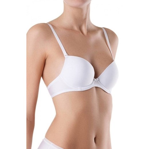 *Conte RB1003 biały biustonosz push-up ze sklepu intimiti.pl w kategorii Biustonosze - zdjęcie 187902809