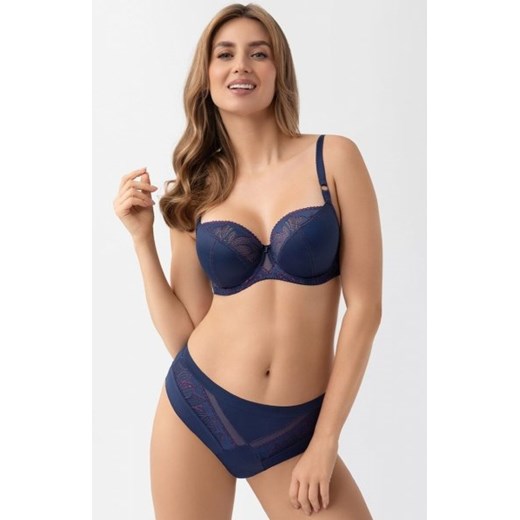Gorsenia K 972 Astrid figi damskie brazyliany granatowe ze sklepu intimiti.pl w kategorii Majtki damskie - zdjęcie 187902917
