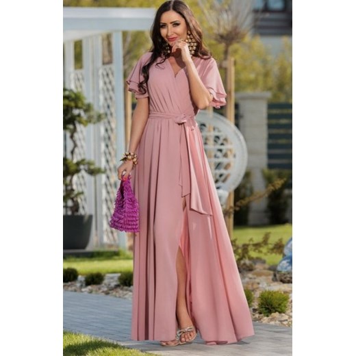 Elizabeth Vivien maxi sukienka brudny róż ze sklepu intimiti.pl w kategorii Sukienki - zdjęcie 187904106