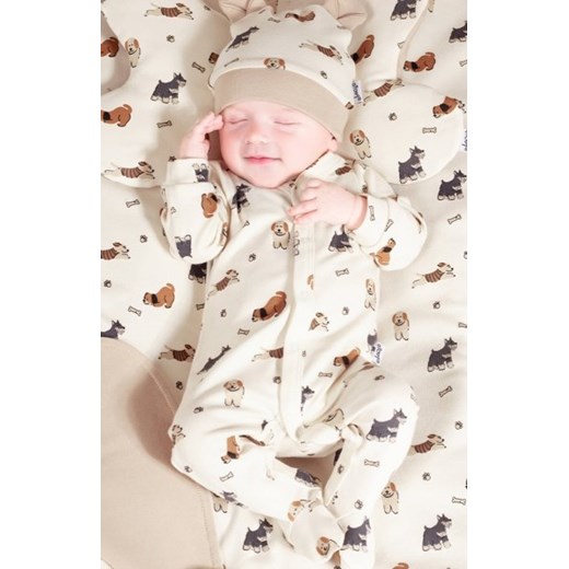 Bawełniany pajac w pieski ze sklepu intimiti.pl w kategorii Pajacyki - zdjęcie 187904118