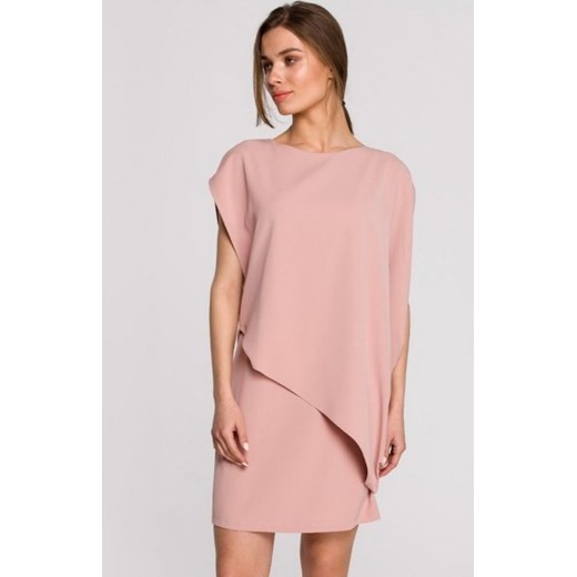 Elegancka sukienka mini warstwowa S262 ze sklepu intimiti.pl w kategorii Sukienki - zdjęcie 187905349