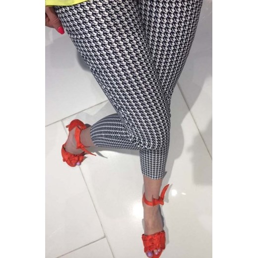 Lola Fashion spodnie cygaretki wzór 3 ze sklepu intimiti.pl w kategorii Spodnie damskie - zdjęcie 187905645