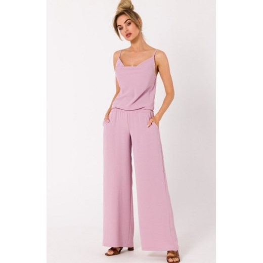 Moe M737 różowy kombinezon na ramiączkach ze sklepu intimiti.pl w kategorii Kombinezony damskie - zdjęcie 187905675