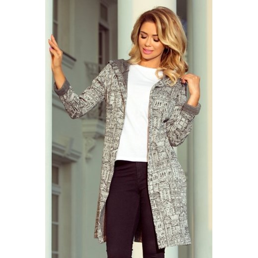 Numoco 218-1 wzorzysta narzutka ze sklepu intimiti.pl w kategorii Swetry damskie - zdjęcie 187905926