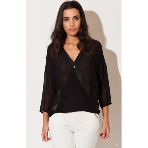 Katrus K138 bluzka czarna ze sklepu intimiti.pl w kategorii Bluzki damskie - zdjęcie 187906146
