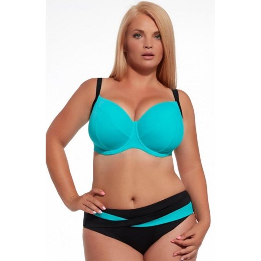 *Krisline Laguna biustonosz miękki plażowy turkusowy ze sklepu intimiti.pl w kategorii Stroje kąpielowe - zdjęcie 187906297