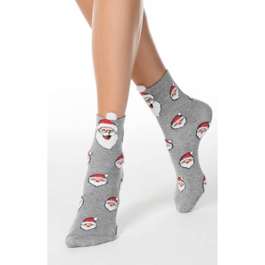 Skarpety damskie mikołajki ze sklepu intimiti.pl w kategorii Skarpetki damskie - zdjęcie 187906616