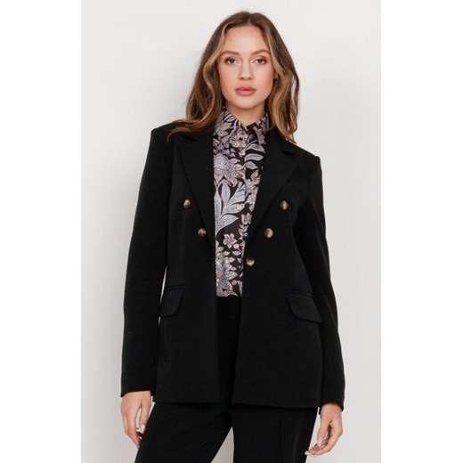 Klasyczny żakiet czarny ZA121 ze sklepu intimiti.pl w kategorii Marynarki damskie - zdjęcie 187907638