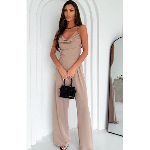 Duet Lajla kombinezon na ramiączkach beżowy ze sklepu intimiti.pl w kategorii Kombinezony damskie - zdjęcie 187908567