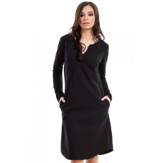 BE B017 sukienka czarna ze sklepu intimiti.pl w kategorii Sukienki - zdjęcie 187909148