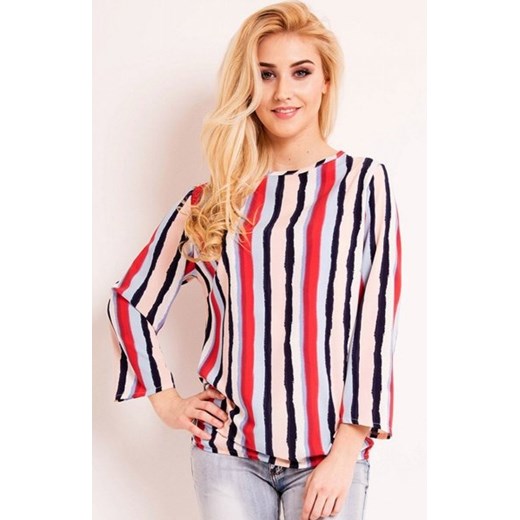 LOU LOU L043 bluzka paski ze sklepu intimiti.pl w kategorii Bluzki damskie - zdjęcie 187909197