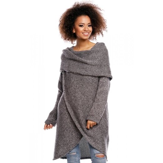PeekaBoo 30051 sweter ciemny szary ze sklepu intimiti.pl w kategorii Swetry damskie - zdjęcie 187909227