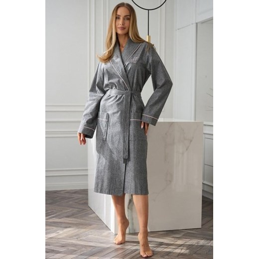 L&amp;L 2530 Coco długi szlafrok damski ze sklepu intimiti.pl w kategorii Szlafroki damskie - zdjęcie 187909255