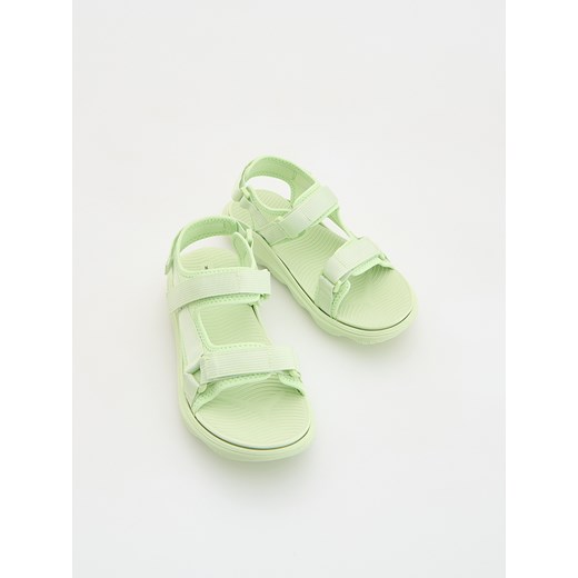Reserved - Gumowe sandały - jasnozielony ze sklepu Reserved w kategorii Sandały dziecięce - zdjęcie 187909695