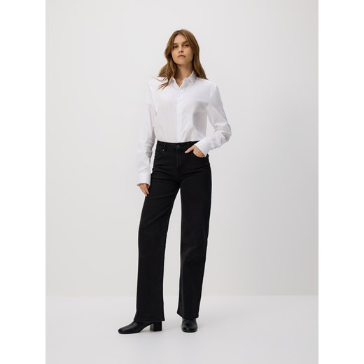 Reserved - Jeansy straight - czarny ze sklepu Reserved w kategorii Jeansy damskie - zdjęcie 187909718