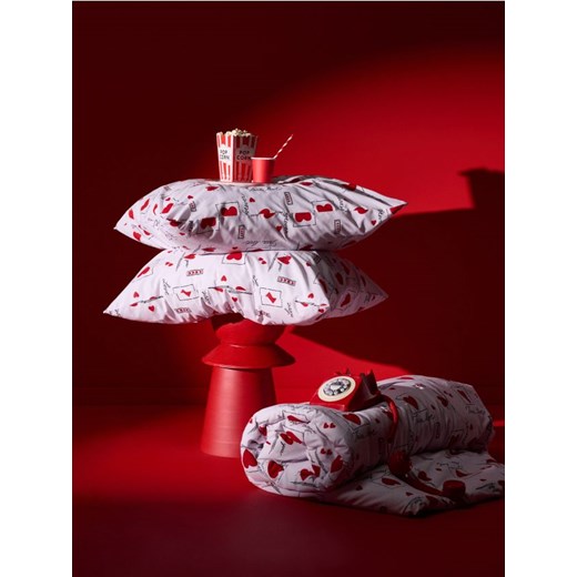 Sinsay - Komplet pościeli w serca - biały ze sklepu Sinsay w kategorii Pościele - zdjęcie 187910237