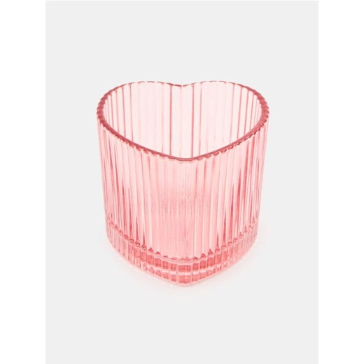Sinsay - Świecznik w kształcie serca - różowy ze sklepu Sinsay w kategorii Świeczniki - zdjęcie 187910247