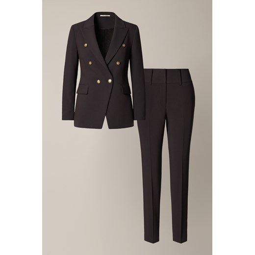 Garnitur Damski Brązowy z Cygaretkami ze sklepu Lancerto S.A. w kategorii Komplety i garnitury damskie - zdjęcie 187910735