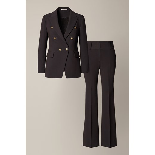 Garnitur Damski Brązowy z Dzwonami ze sklepu Lancerto S.A. w kategorii Komplety i garnitury damskie - zdjęcie 187910736