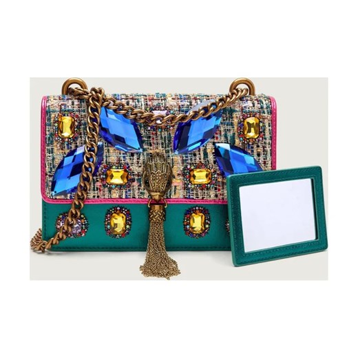 Kurt Geiger Torebka na ramię SHOREDITCH | z dodatkiem skóry ze sklepu Gomez Fashion Store w kategorii Torebki damskie - zdjęcie 187911189