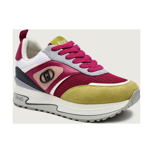 Liu Jo Sneakersy MAXI WONDER 97 | zamsz ze sklepu Gomez Fashion Store w kategorii Buty sportowe damskie - zdjęcie 187911206