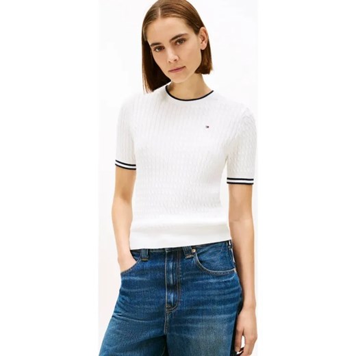 Tommy Hilfiger Sweter | Regular Fit ze sklepu Gomez Fashion Store w kategorii Swetry damskie - zdjęcie 187911286