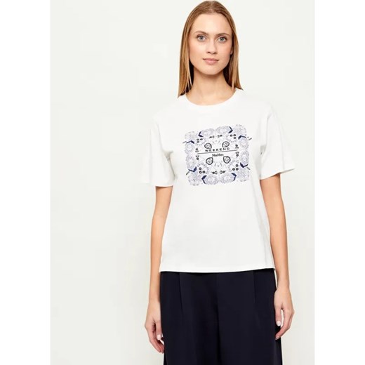 Weekend MaxMara T-shirt WKDWEST | Regular Fit ze sklepu Gomez Fashion Store w kategorii Bluzki damskie - zdjęcie 187912346
