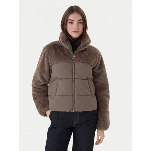 ONLY Kurtka zimowa 15292945 Szary Regular Fit ze sklepu MODIVO w kategorii Kurtki damskie - zdjęcie 187913007